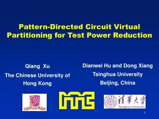 Pattern-Directed Circuit Virtual Partitioning for Test Power Reduction
