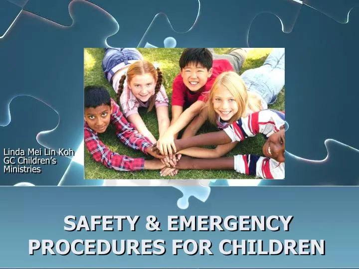 safety emergency procedures for children