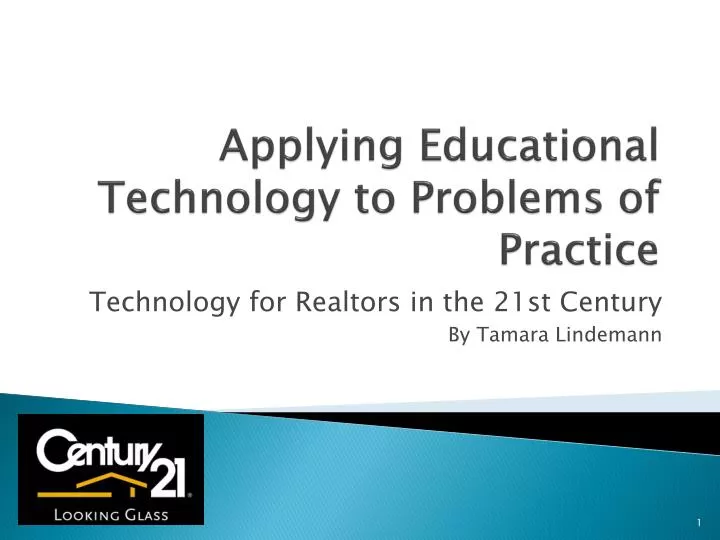 applying educational technology to problems of practice