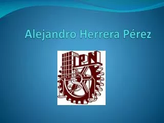 Alejandro Herrera Pérez
