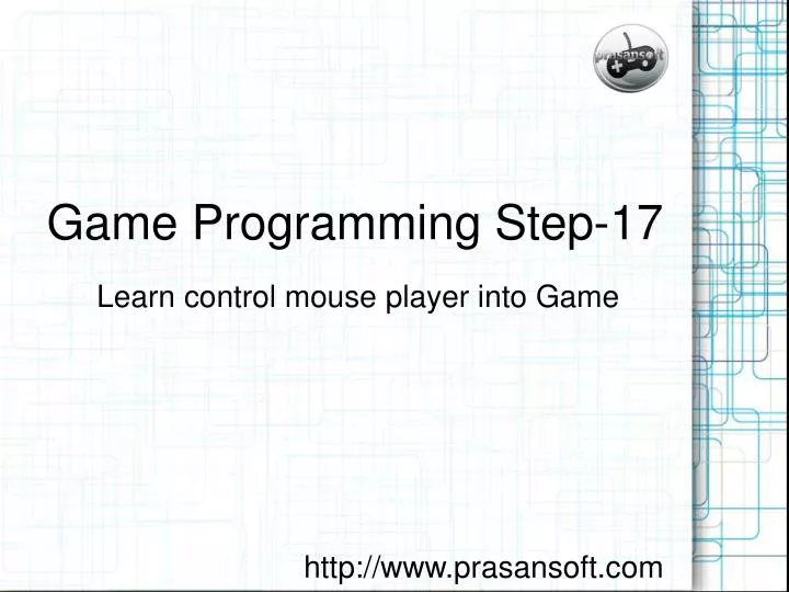game programming step 17