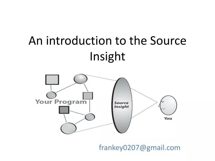 an introduction to the source insight