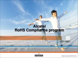 Alcatel RoHS Compliance program