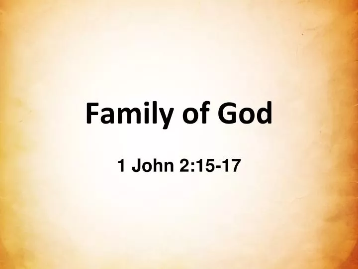 family of god
