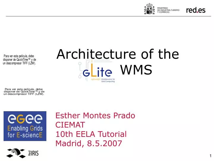 architecture of the glite wms
