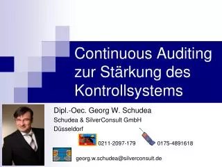 Continuous Auditing zur Stärkung des Kontrollsystems