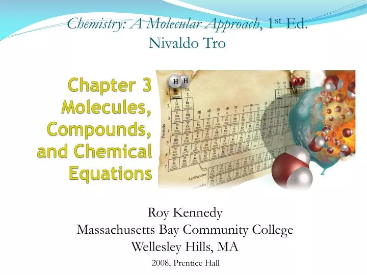 chapter 3 molecules compounds and chemical equations
