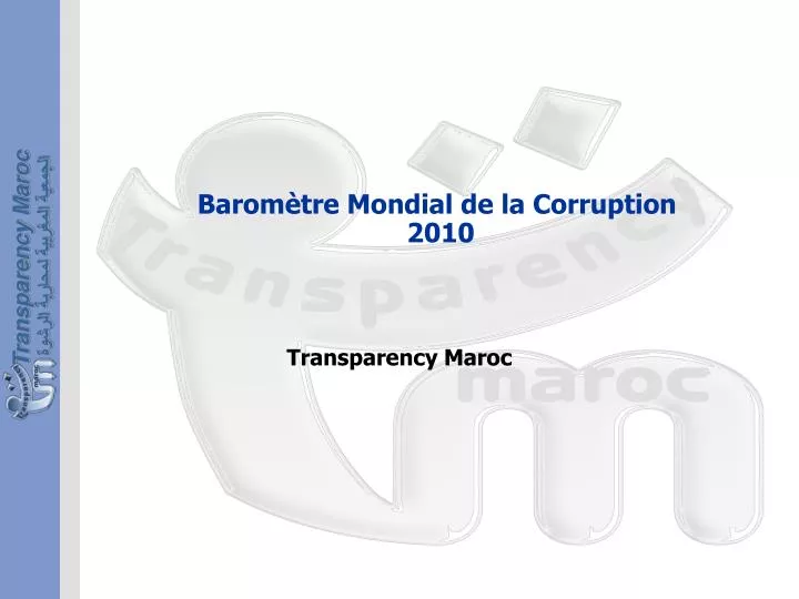 barom tre mondial de la corruption 2010