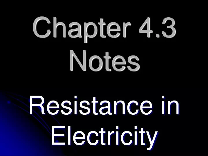 chapter 4 3 notes