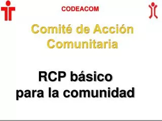 RCP básico para la comunidad