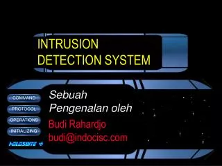 INTRUSION DETECTION SYSTEM