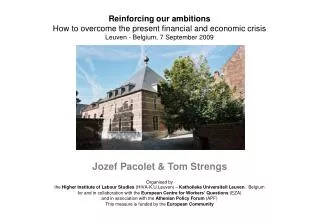 Jozef Pacolet &amp; Tom Strengs