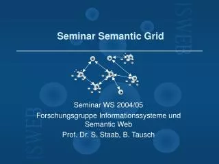 Seminar Semantic Grid