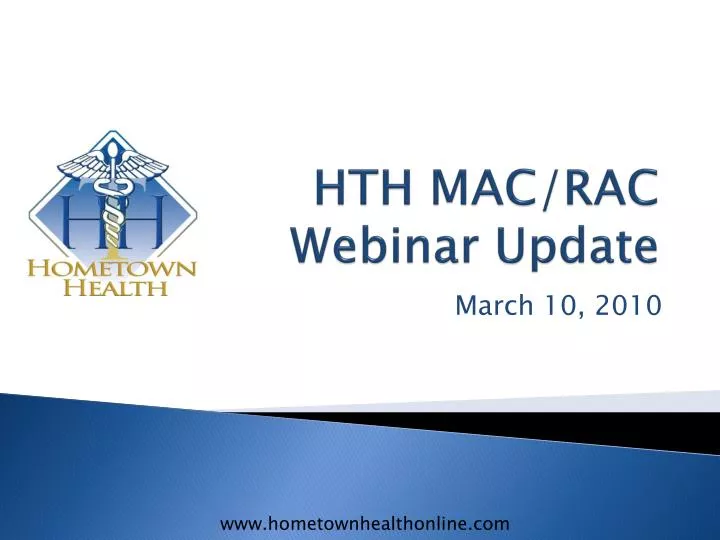 hth mac rac webinar update