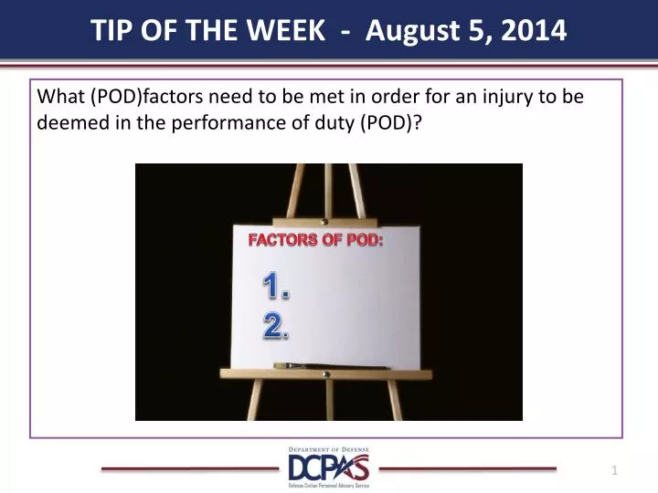 tip of the week august 5 2014