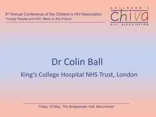Dr Colin Ball