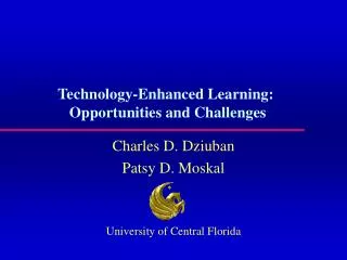 Technology-Enhanced Learning: Opportunities and Challenges