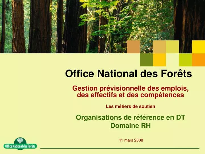 office national des for ts