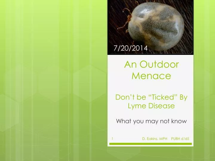 an outdoor menace don t be ticked by lyme disease