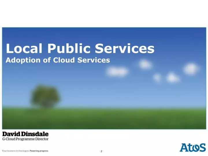 local public services adoption of cloud services