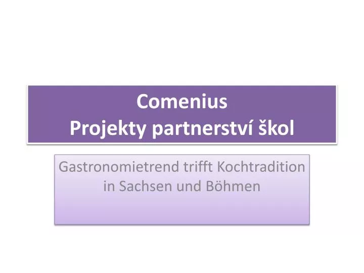 comenius projekty partnerstv kol