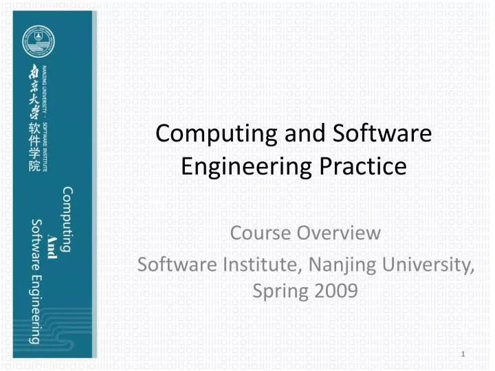 computing and software engineering practice