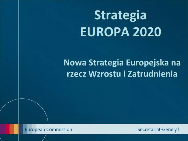 strategia e uropa 2020