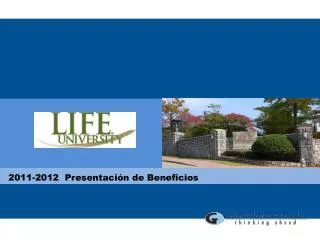 2011-2012 Presentación de Beneficios