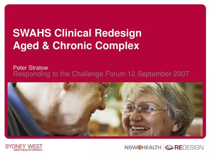 swahs clinical redesign aged chronic complex