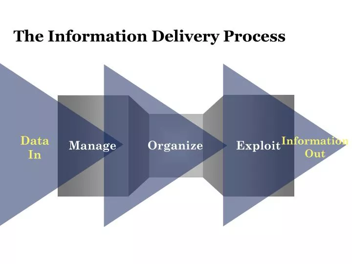 the information delivery process