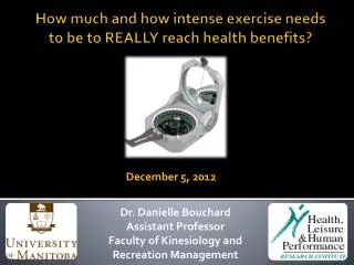 How much and how intense exercise needs to be to REALLY reach health benefits?
