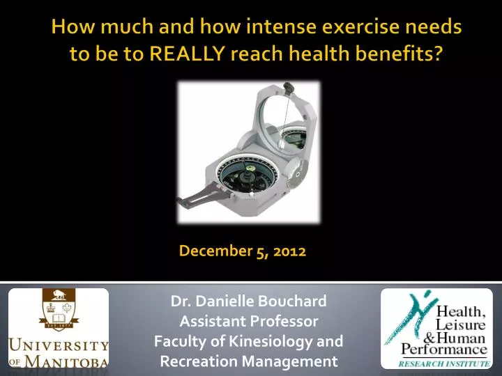how much and how intense exercise needs to be to really reach health benefits