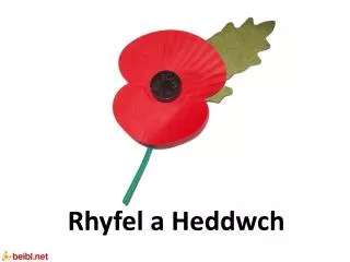 Rhyfel a Heddwch
