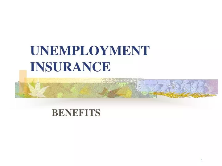 unemployment insurance