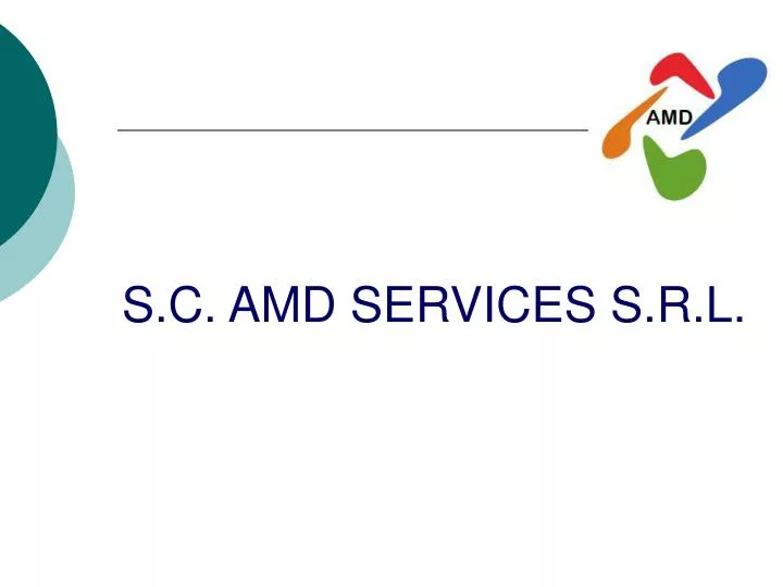 s c amd services s r l