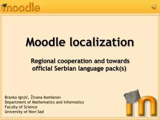 Moodle localization