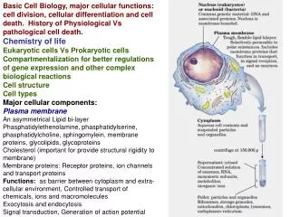 Welcome to the 0359-684: Cell death; Apoptosis, Necrosis and therapeutic opportunities