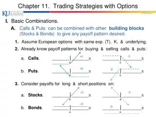 Chapter 11. Trading Strategies with Options