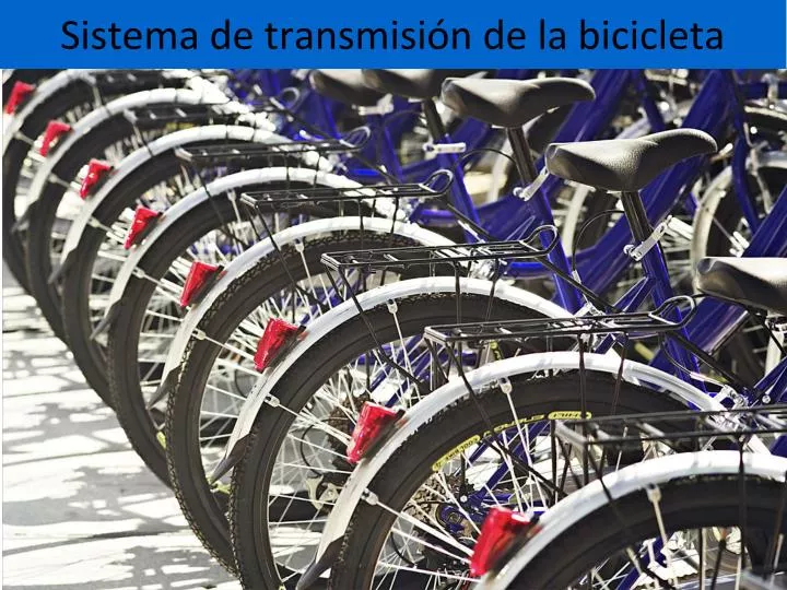 sistema de transmisi n de la bicicleta