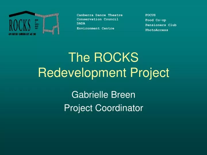 the rocks redevelopment project