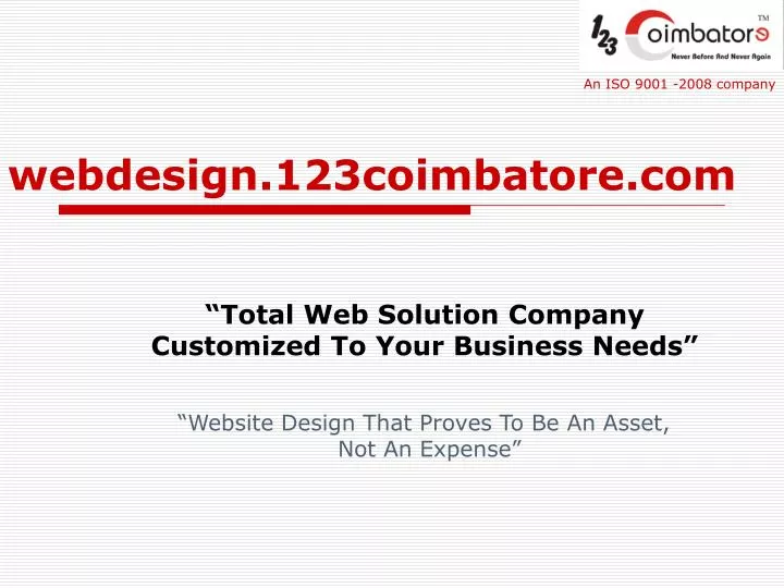 webdesign 123coimbatore com