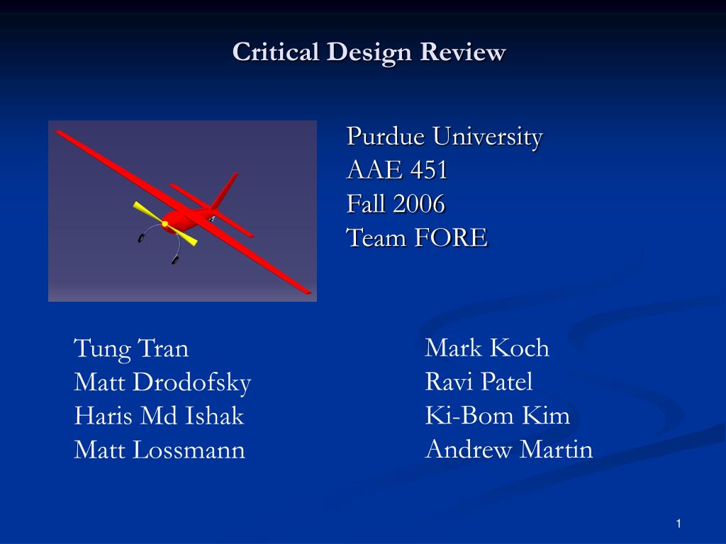 PPT - Critical Design Review PowerPoint Presentation, free download ...