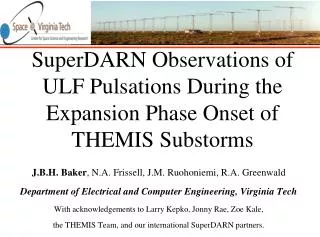 SuperDARN Observations of ULF Pulsations During the Expansion Phase Onset of THEMIS Substorms