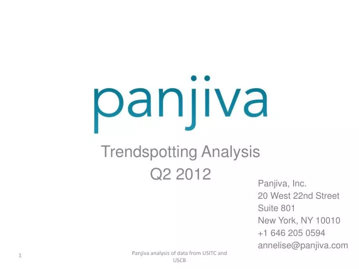 trendspotting analysis q2 2012