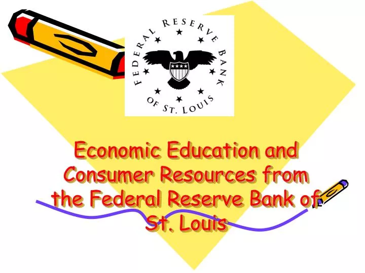 economic education and consumer resources from the federal reserve bank of st louis