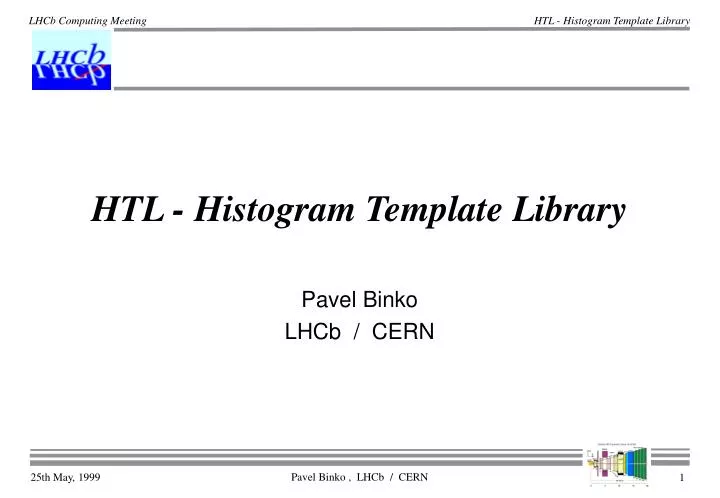 htl histogram template library