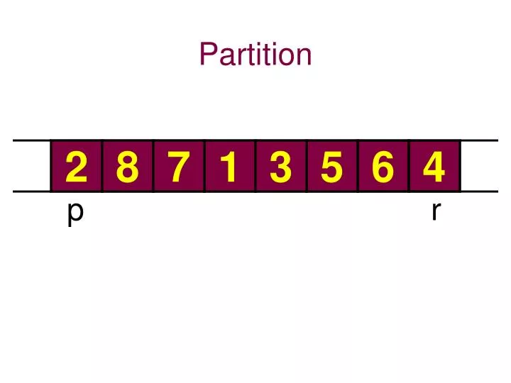 partition