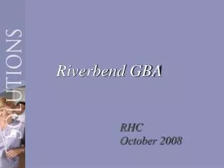 Riverbend GBA