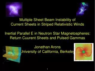 Multiple Sheet Beam Instability of Current Sheets in Striped Relativistic Winds
