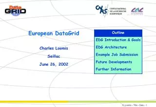 European DataGrid